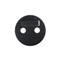 Self Finish Button - Magnet Back - Black