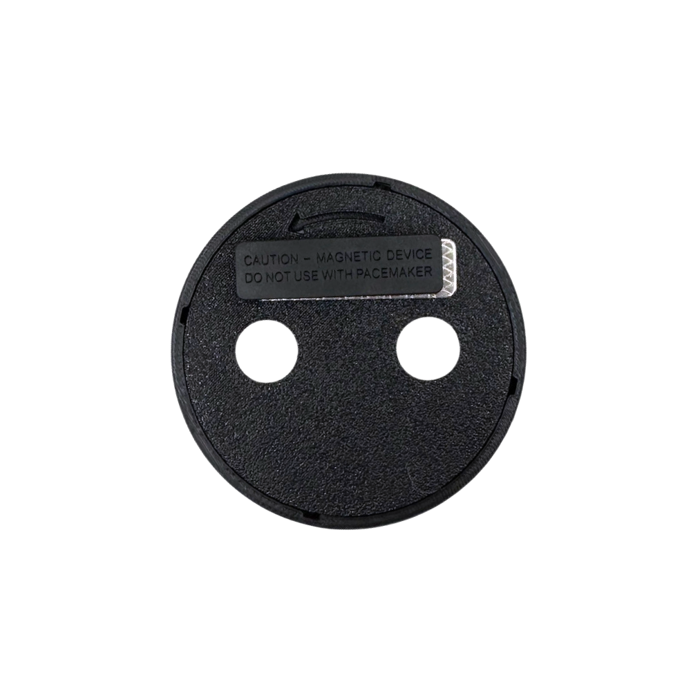 Self Finish Button - Magnet Back - Black