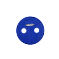 Self Finish Button - Pin Back - Blue