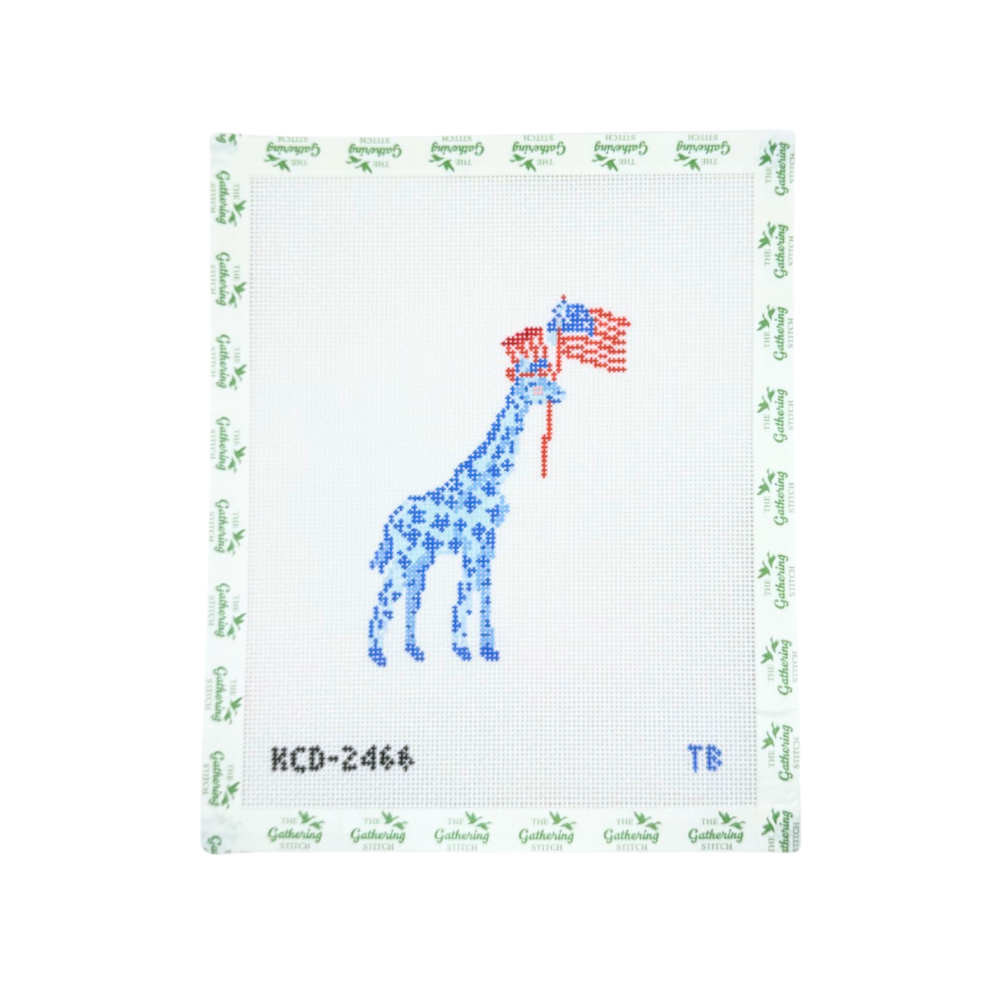 Patriotic Giraffe