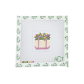 Floral Canvas Tote Bag Tag