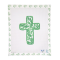 Chinoiserie Cross - Green
