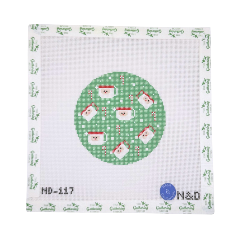 Green Santa Mugs