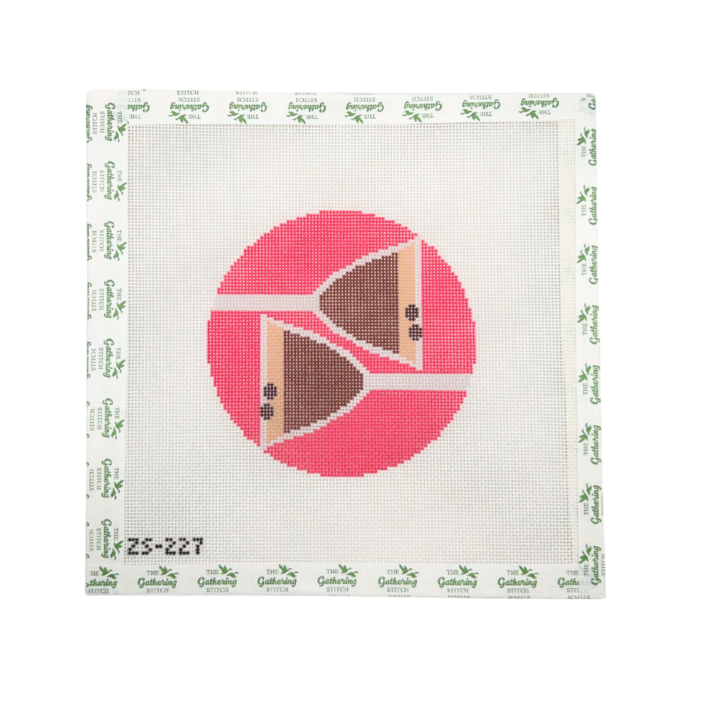 Espresso Martini Round Printed Canvas