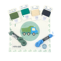 Dump Truck Round w/ 4 Essentials and 2 Pepper Pots