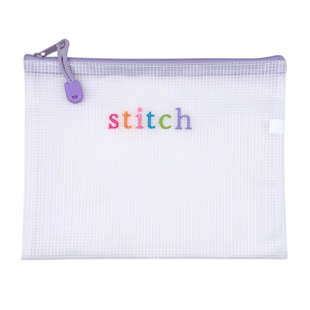 stitch - small zip bag