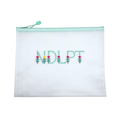 Zipper bag - pale green