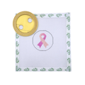 Pink Ribbon and Button