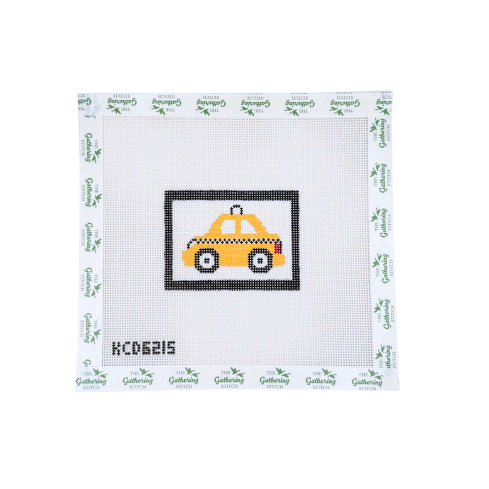 Yellow Taxi Luggage Tag Insert