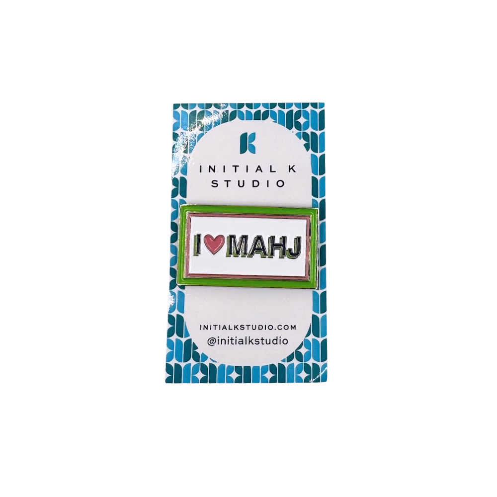 I Heart Mahj Needle Minder