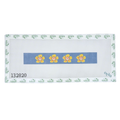 Yellow Floral Key Fob