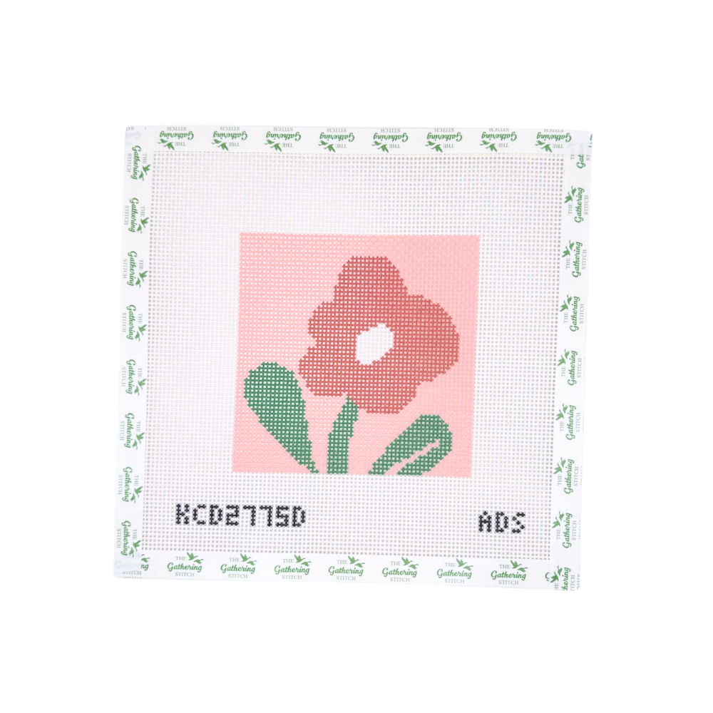 Floral Square D - Printed
