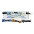 Key Fob B - Blues and Greens w/ 6 Pepper Pot