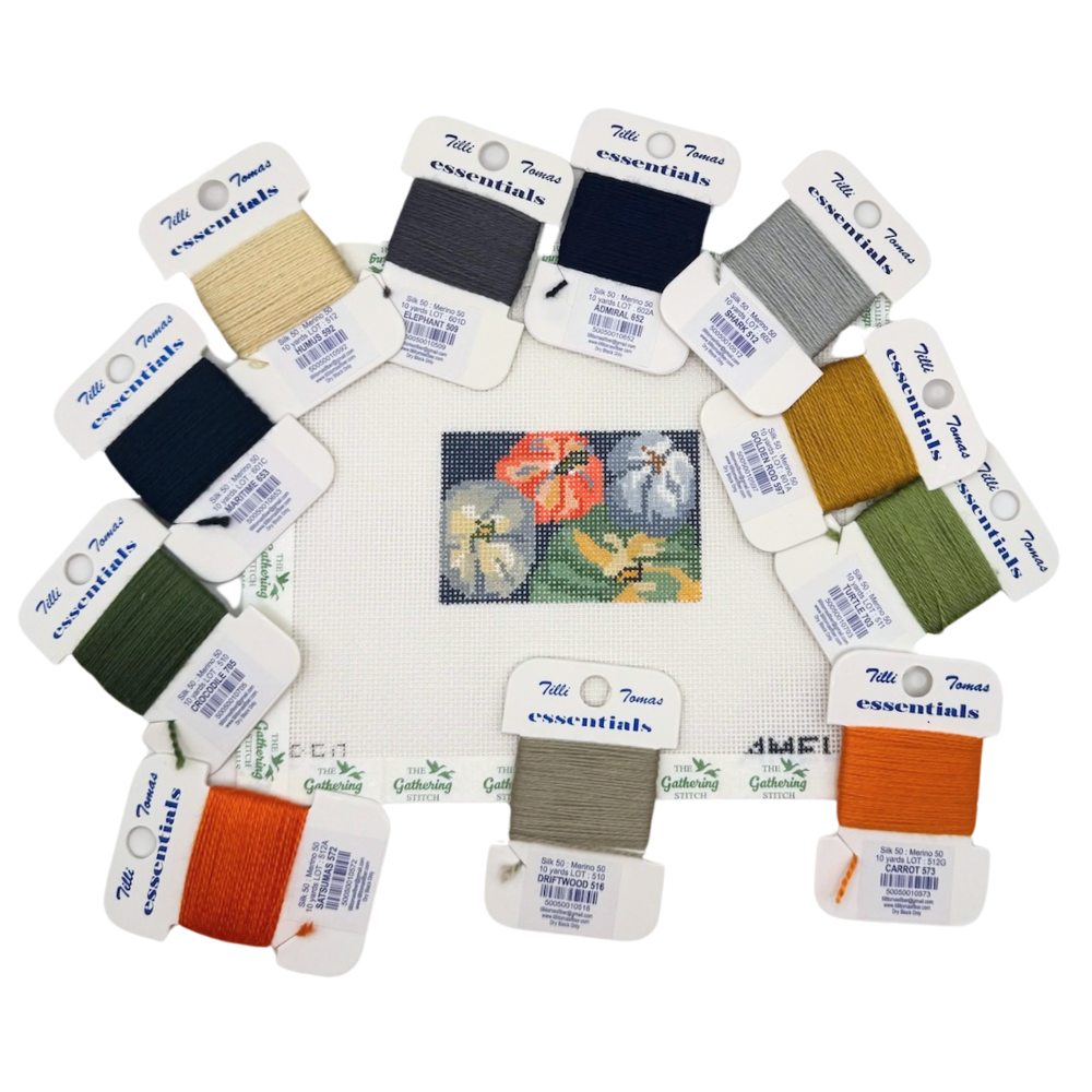 Tumbling Pumpkins small canvas w/ 11 Essentials