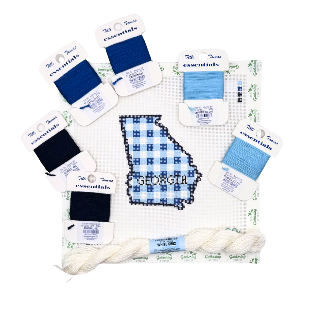 Blue Gingham Georgia w/ Essentials