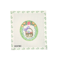 Polka Dot Easter Vignette Basket Oval
