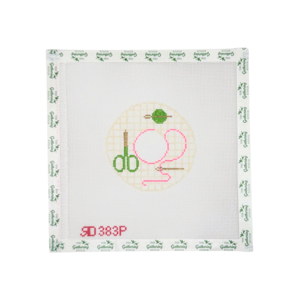 Stitchers Monogram pink