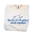 Birds of a Feather Comfort Colors size Medium