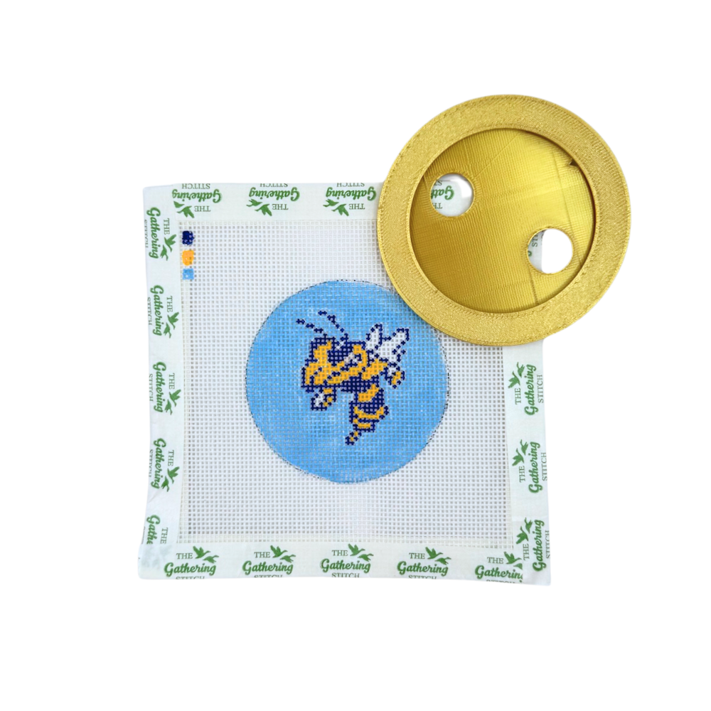 Yellow Jacket Self Finish Canvas and Button