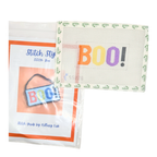 Boo Needlepoint Canvas with Stitch Guide
