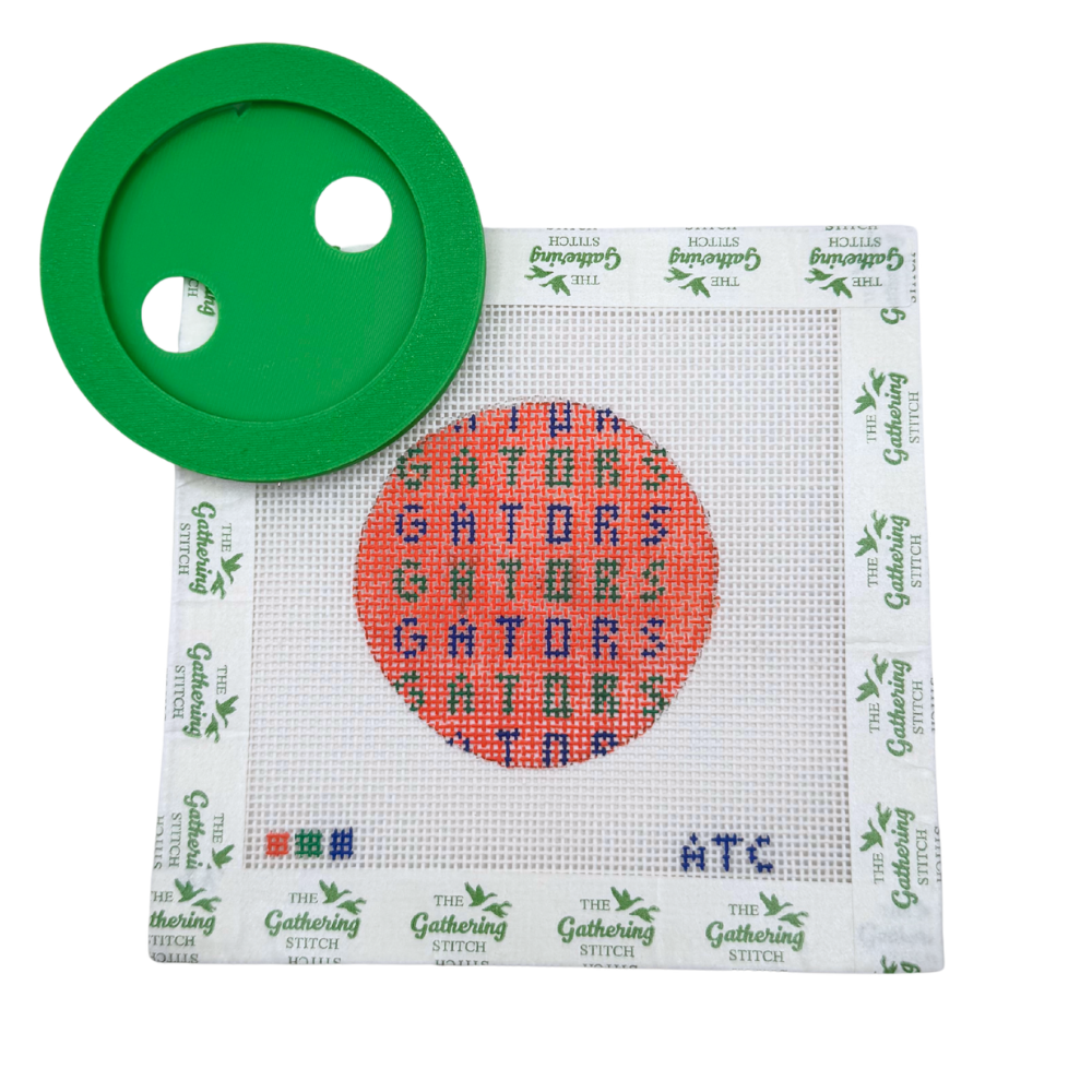 GATORS Canvas and Self-finish Button