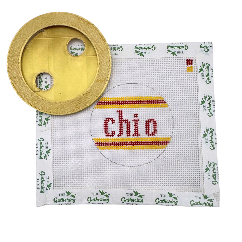 Chi o Stripe w/Button