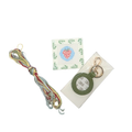 Strawberry Key Fob canvas and threads