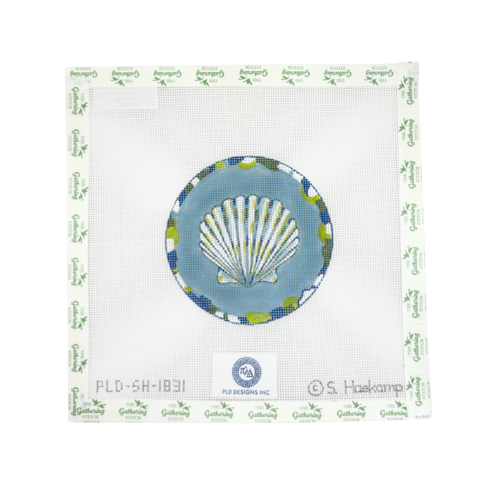 Scalloped Shell with Border
