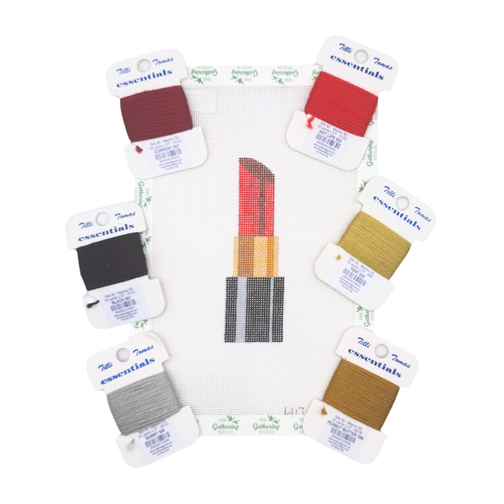 Red Lipstick w/ 6 Essentials