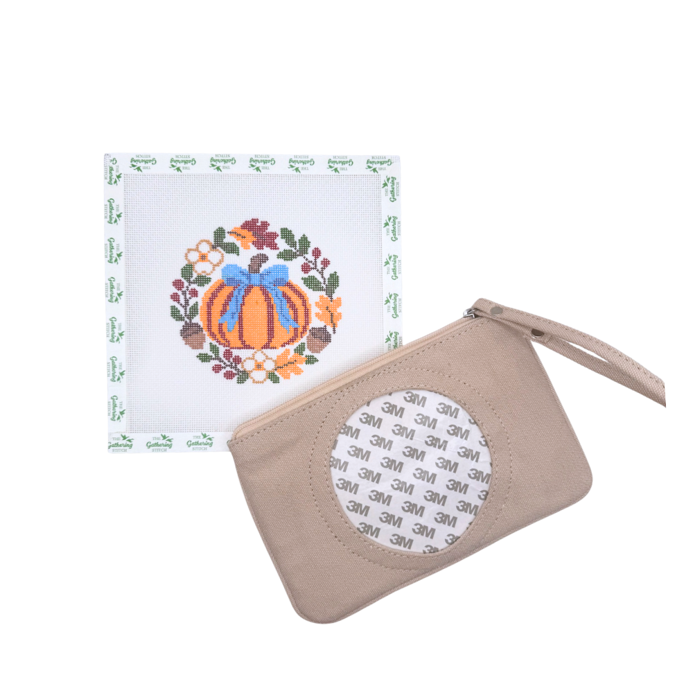 Pretty Little Pumpkin Wristlet Set
