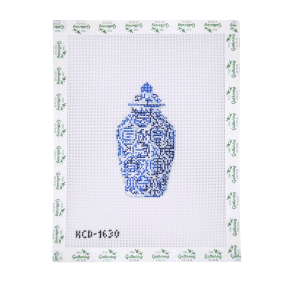 Haute Chinoiserie Blue Canvas