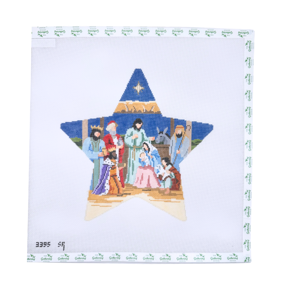 Star Nativity Tree Topper