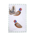 Pheasant with feathers