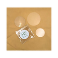 Mini Acrylic Stencil Pack - 1 inch, 2 inch, 2.5 inch, and 3 inch circles