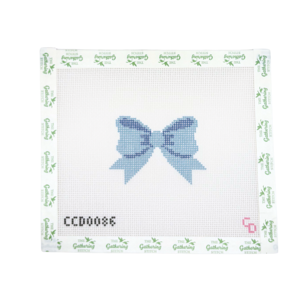 Aesthetic Blue Bow Coquette Bow