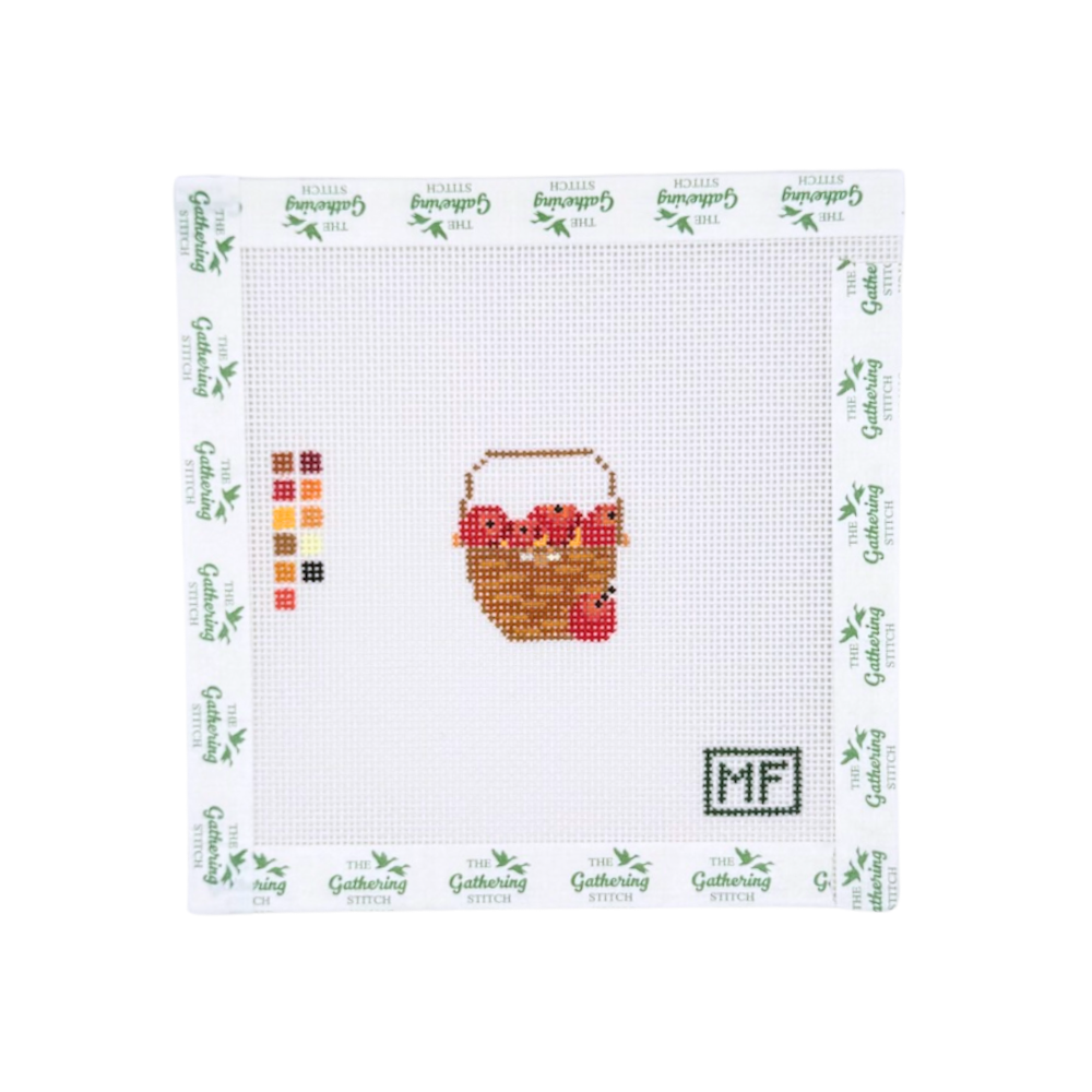 Basket with Appples Mini