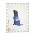 Black Lab with Sweater