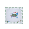 Blue and Green Crab Bag Tag