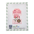 Phi Mu Retro Travel Tag
