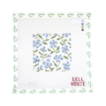 Blue Floral Square
