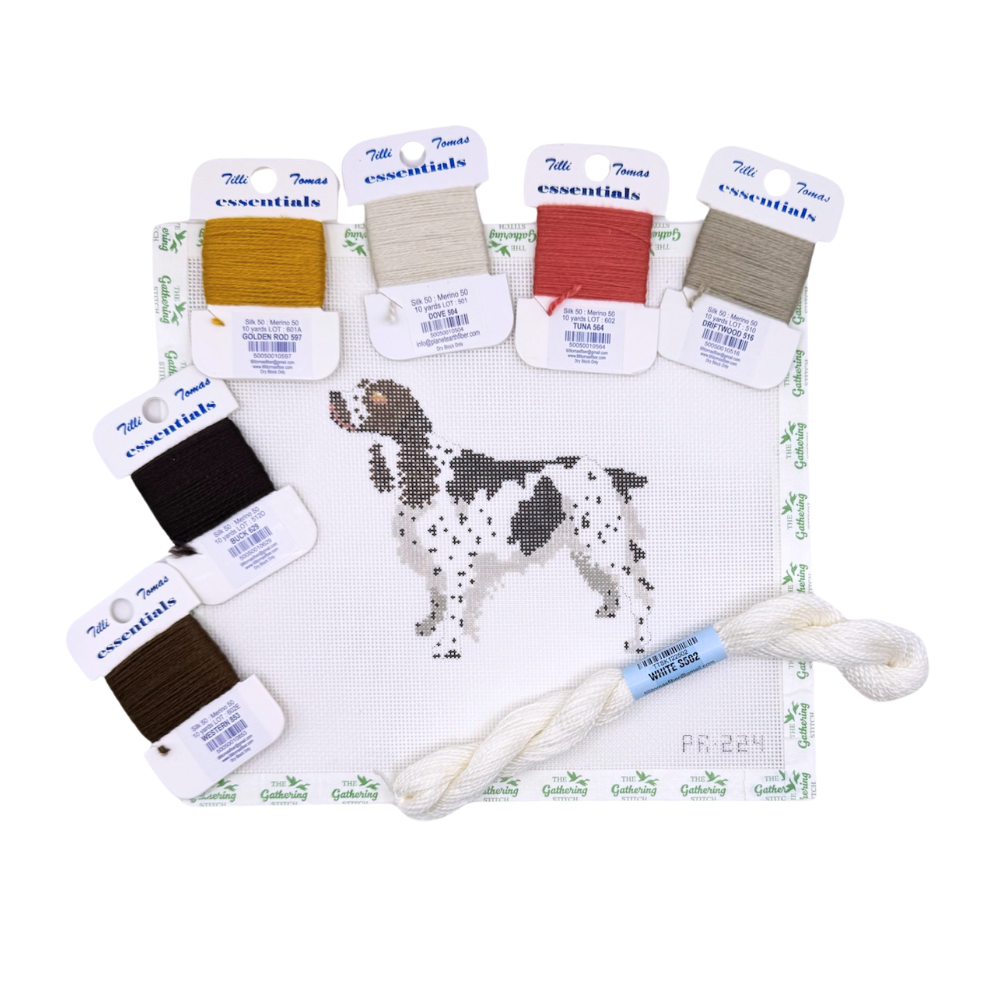 Springer Spaniel II w/ 7 Pepper Pots