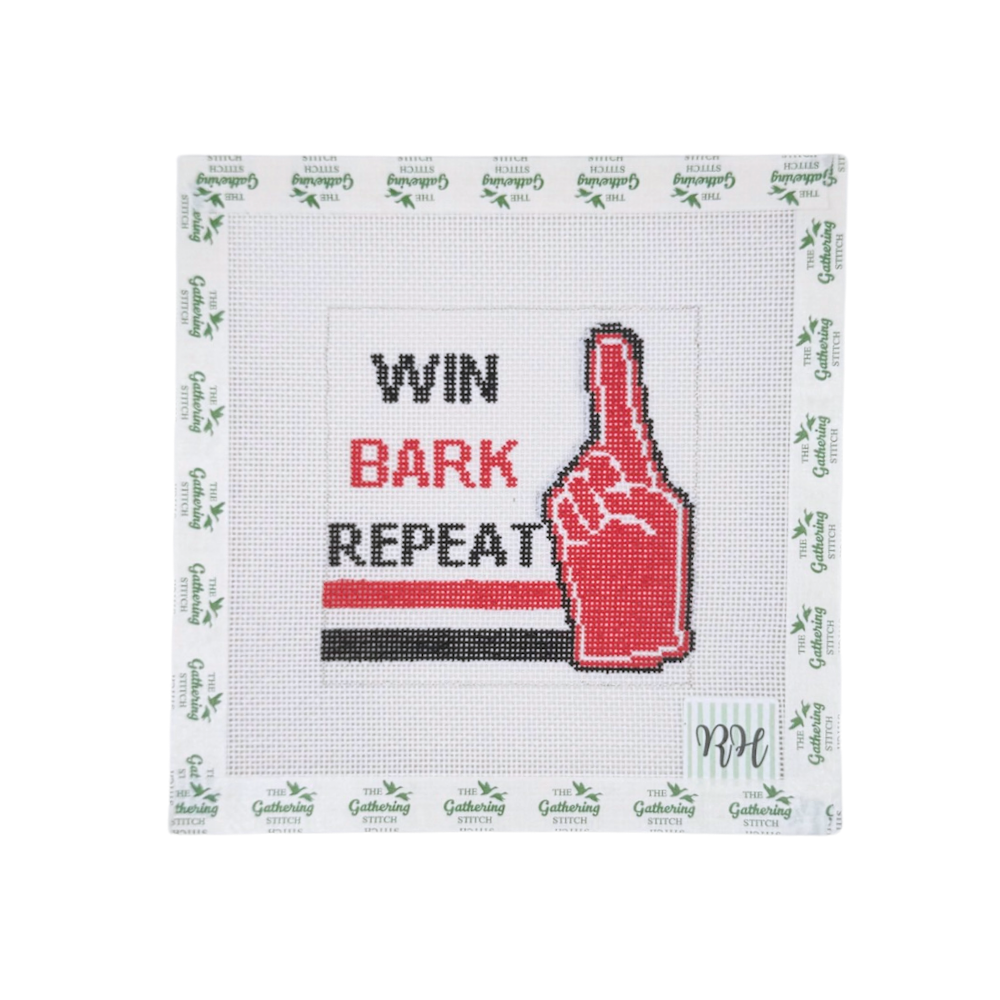 Win Bark Repeat Coaster/Ornament