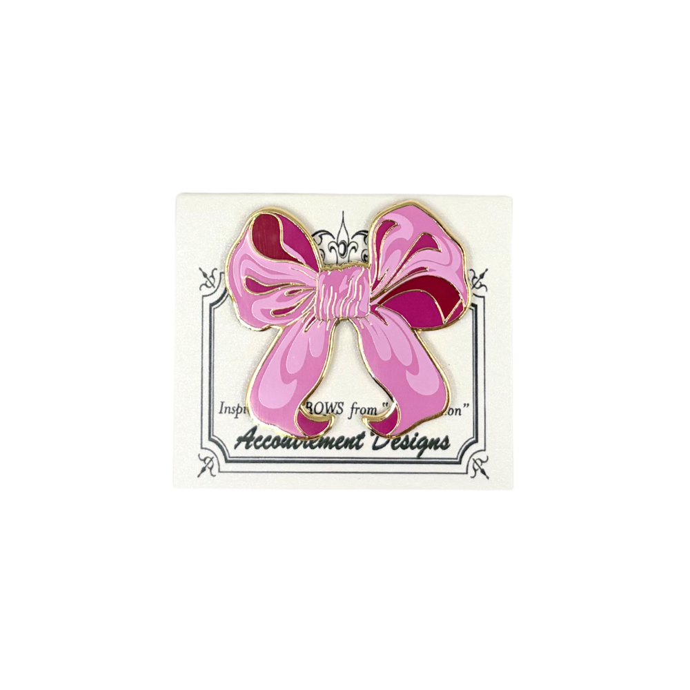 Pink Bow Needleminder