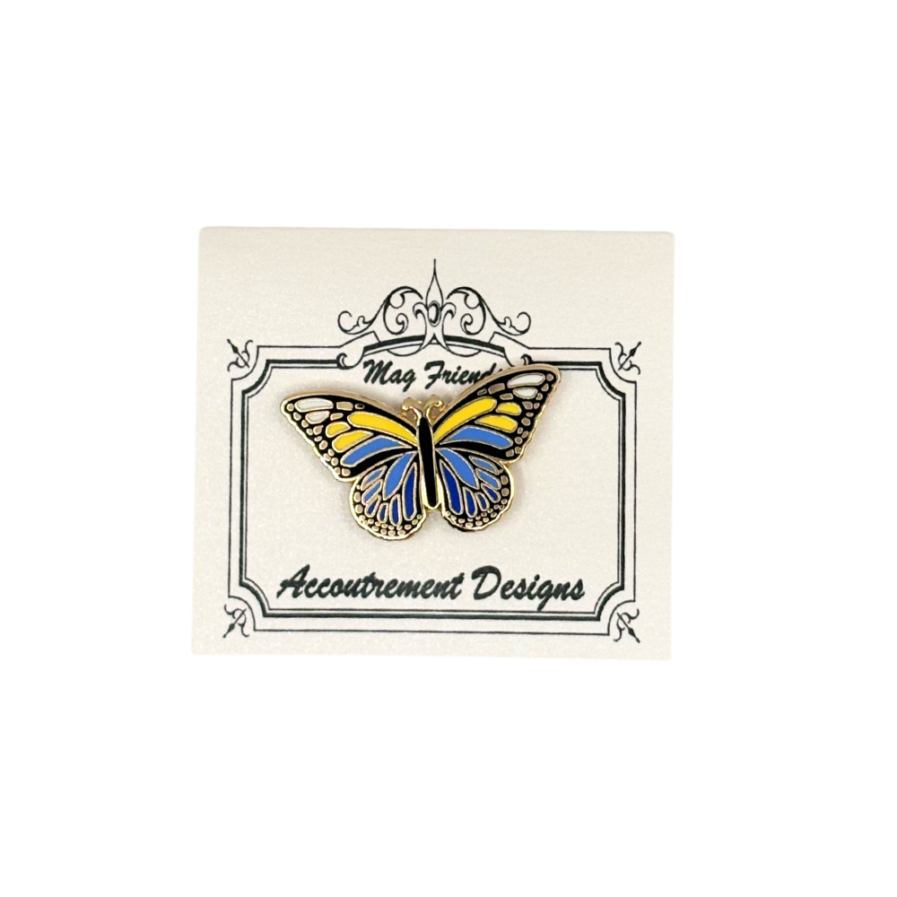 Blue Butterfly Needleminder