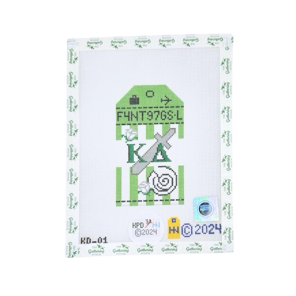 Kappa Delta Travel Tag