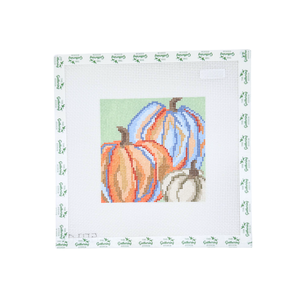 Painterly Pumpkin Trio