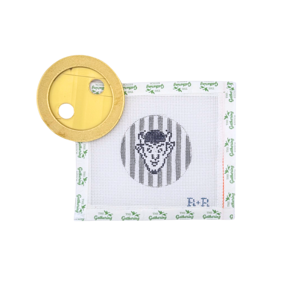 Statesboro High Canvas and Self-Finish Button
