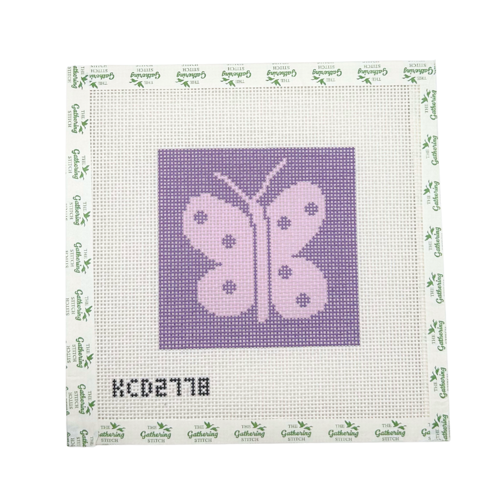 Butterfly Printed Square