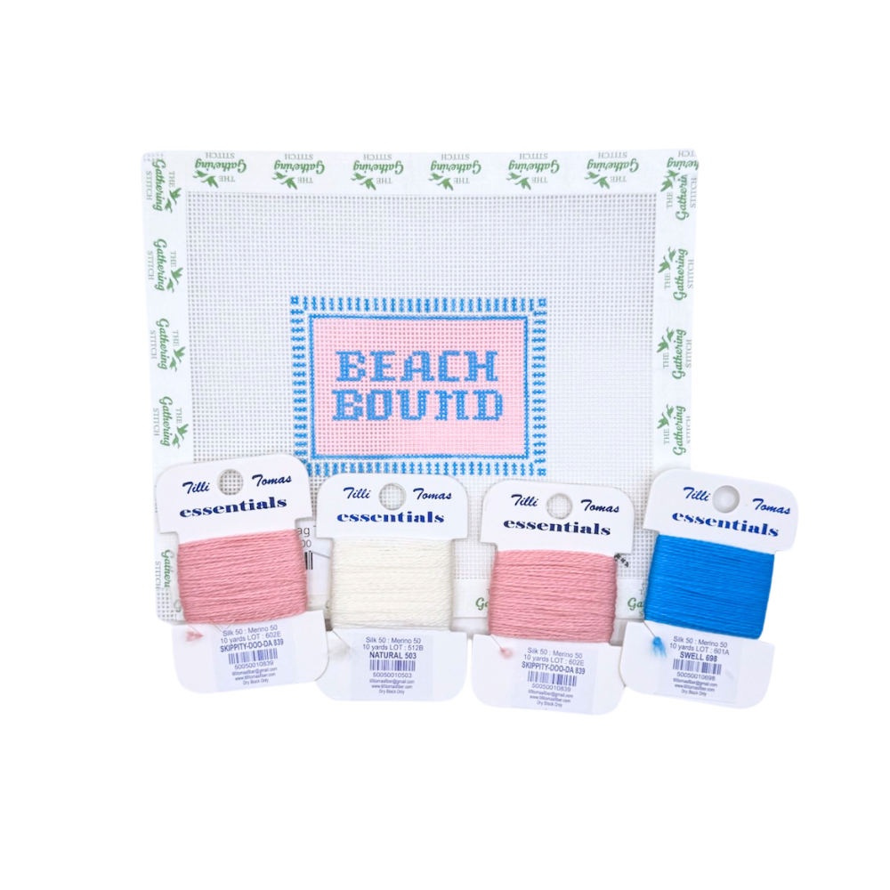 Beach Bound Bag Tag w/ Essentials