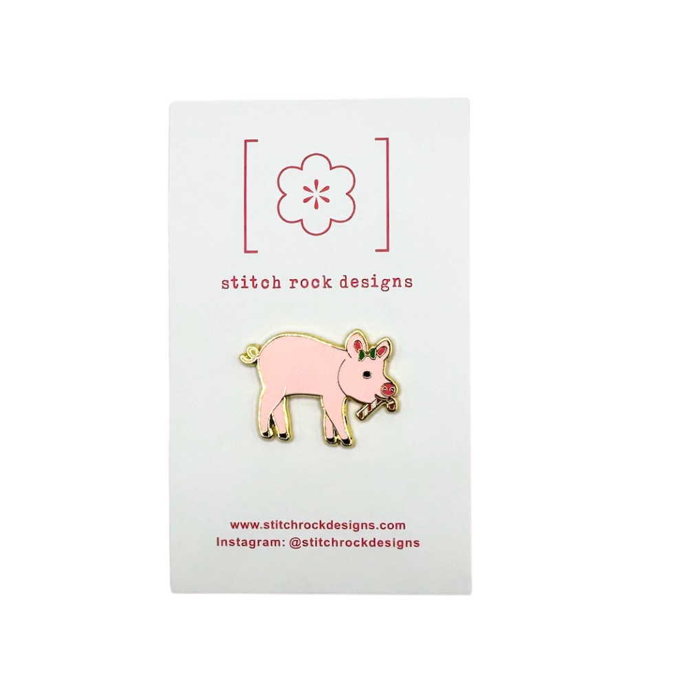 Petunia the Pig Needle Minder